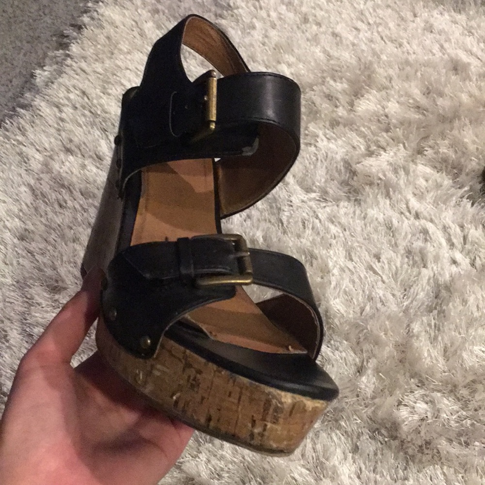Black Wedges - Picture 3 of 8